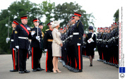 The Sovereigns Parade at the Royal Military Academy, Sandhurst, Britain - 09 Aug 2013
