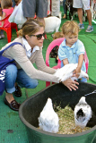 Selma Blair gets Pooped on by a Chicken at the Farmers Market