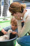Selma Blair gets Pooped on by a Chicken at the Farmers Market - Part 2