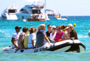 Elton John and David Furnish in Saint Tropez