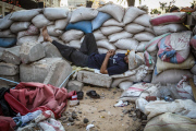 Morsi Supporters Wait For Expected Crackdown At Cairo Sit-In