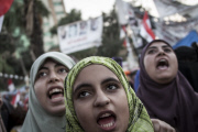 Life inside the pro-Morsi encampments