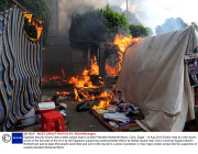 Egyptian security forces clear protest camps loyal to ousted President Mohamed Morsi, Cairo, Egypt - 14 Aug 2013