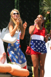 Christina Milian and Paris Hilton are 4th of July cuties in Malibu