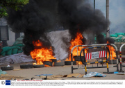 Egyptian security forces clear protest camps loyal to ousted President Mohamed Morsi, Cairo, Egypt - 14 Aug 2013