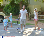 Naomi Watts and Liev Schreiber out and about in the Hamptons, New York, America - 10 Aug 2013