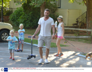 Naomi Watts and Liev Schreiber out and about in the Hamptons, New York, America - 10 Aug 2013