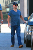 Exclusive... Justin Bartha Out With A Friend In West Hollywood 