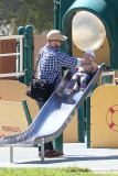 *EXCLUSIVE* Jack Osbourne and Pearl have some outdoor fun together