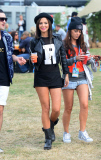 Tulisa At V Festival