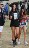 Tulisa At V Festival