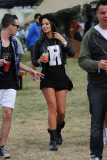 Tulisa At V Festival