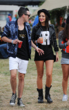 Tulisa At V Festival