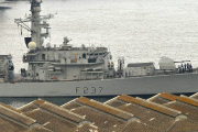 Zankapfel Gibraltar: Die britische Fregatte HMS Westminster 