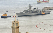 Zankapfel Gibraltar: Die britische Fregatte HMS Westminster 