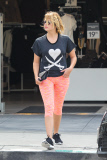 *EXCLUSIVE* Ashley Benson keeps up with her workout in Hollywood