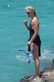 *EXCLUSIVE* WEB OK Christina Applegate and Martyn LeNoble explore the water with Sadie Grace 