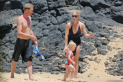 *EXCLUSIVE* WEB OK Christina Applegate and Martyn LeNoble explore the water with Sadie Grace 