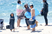 *EXCLUSIVE* Julia Roberts makes it a Family Day at the Beach