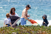 *EXCLUSIVE* Julia Roberts makes it a Family Day at the Beach