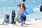 *EXCLUSIVE* Julia Roberts makes it a Family Day at the Beach