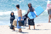 *EXCLUSIVE* Julia Roberts makes it a Family Day at the Beach