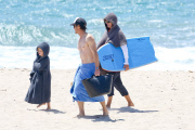 *EXCLUSIVE* Julia Roberts makes it a Family Day at the Beach