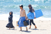 *EXCLUSIVE* Julia Roberts makes it a Family Day at the Beach