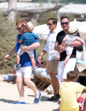 Elton John and David Furnish in Saint Tropez