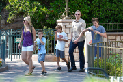 David and Victoria Beckham treat their Kids to the Happiest Place on Earth