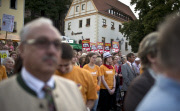 Merkel campaigns in Oschatz