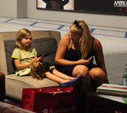 Busy Philipps and daughter Birdie take a break