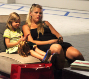 Busy Philipps and daughter Birdie take a break