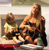 Busy Philipps and daughter Birdie take a break