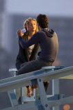 Kate Hudson and Zach Braff let the Sunset for 'Wish I Was Here'