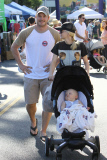 Anna Faris & Family Spend Their Son's 1st Birthday At The Farmers Market 