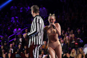 Miley Cyrus Performs At The MTV Video Music Awards