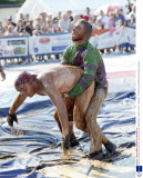 World Gravy Wrestling Championship. Rose and Bowl Pub, Stackshead, Lancashire., Britain - 26 Aug 2013