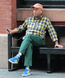 Russell Simmons Chillin In New York 
