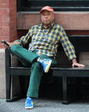 Russell Simmons Chillin In New York 