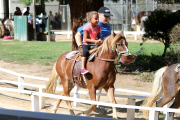 Halle Berry's little girl Nahla is a natural Equestrian