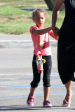 Pregnant Halle Berry and Nahla have a fun outting with friends