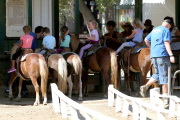 Halle Berry's little girl Nahla is a natural Equestrian