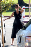 Pregnant Halle Berry and Nahla have a fun outting with friends