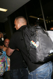 Rihanna makes a dramatic return to LA as bodyguard pushes photographer to ground