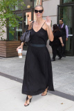 Heidi Klum Spotted Leaving her Hotel in Soho