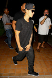 EXCLUSIVE Justin Bieber leaving Toscana 