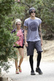 Ashley Tisdale and Christopher French Sweat It Out with a Hike