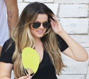 Khloe Kardashian attends Katy Perry's Labor Day Bash RINGS ON