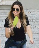 Khloe Kardashian attends Katy Perry's Labor Day Bash RINGS ON